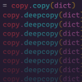 Python中赋值,shallowCopy和deepCopy